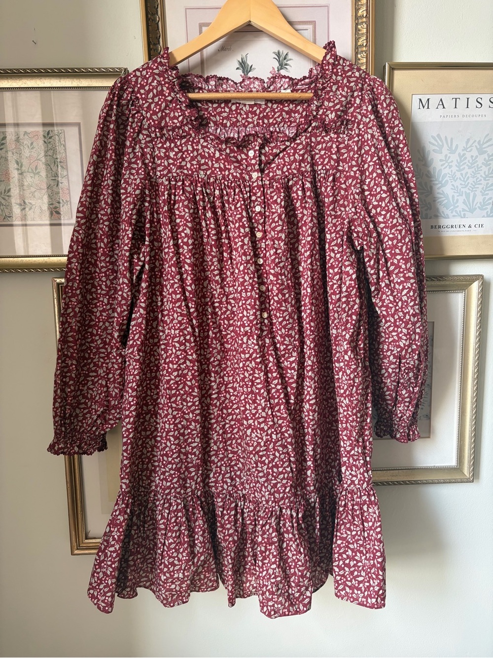 Doen Elinor Nightgown in Liberty Fabric Large - Picture 4 of 12